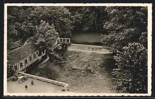 AK Blaubeuren, Blick auf den Blautopf