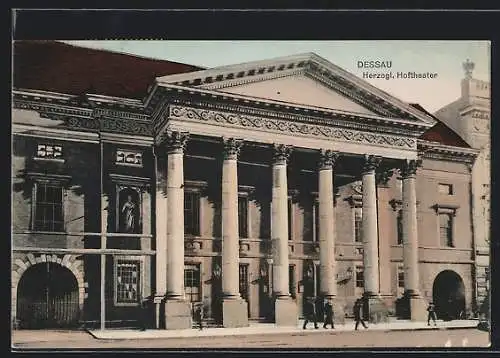 AK Dessau, Herzogl. Hoftheater