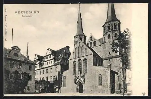 AK Merseburg, Platzpartie vor dem Dom