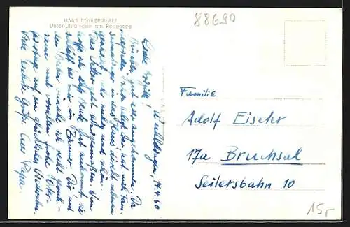 AK Unter-Uhldingen, Haus Böhler-Pfaff