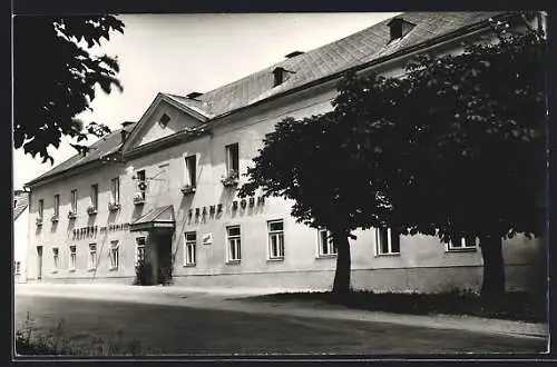 AK Altenmarkt a. d. Triesting, Gasthof Zum schwarzen Adler, Inh. Franz Böhm