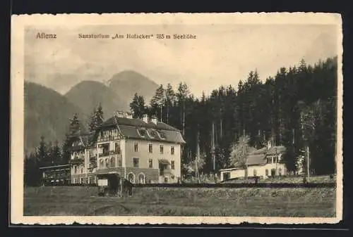 AK Aflenz, Sanatorium Hofacker