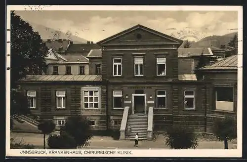 AK Innsbruck, Krankenhaus, die Chirurgische Klinik