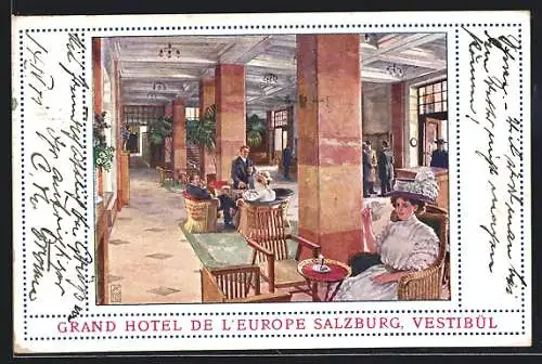 AK Salzburg, Gäste im Grand Hotel de l`Europe