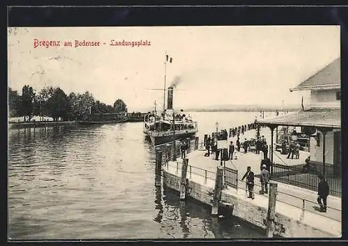 AK Bregenz, Partie am Landungsplatz