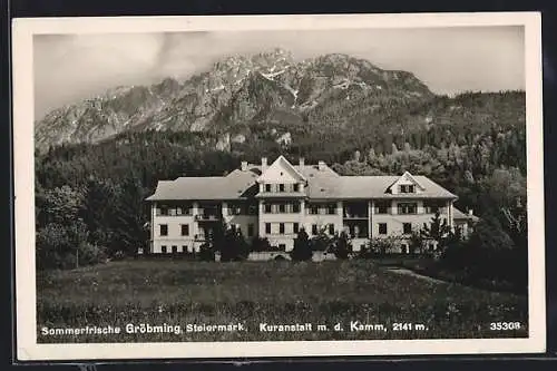 AK Gröbming /Steiermark, Kuranstalt mit dem Kamm