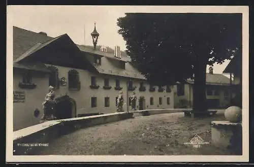 AK Pichl a. d. Enns, Ortspartie mit Gasthaus