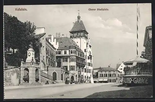 AK Kufstein, Oberer Stadtplatz