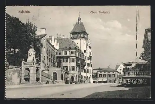 AK Kufstein, Oberer Stadtplatz