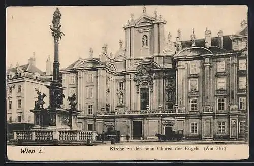 AK Wien, Am Hof, Kirche zu den neun Chören der Engeln
