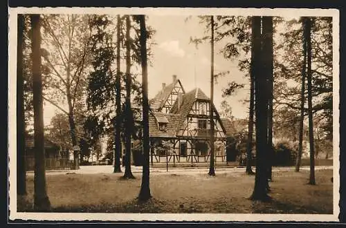 AK Esslingen am Neckar, Höhengaststätte Jägerhaus