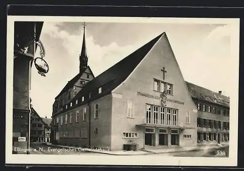 AK Esslingen a. N., Evangelisches Gemeindehaus