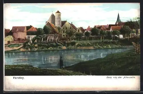 AK Verden, Dom von der Allerseite