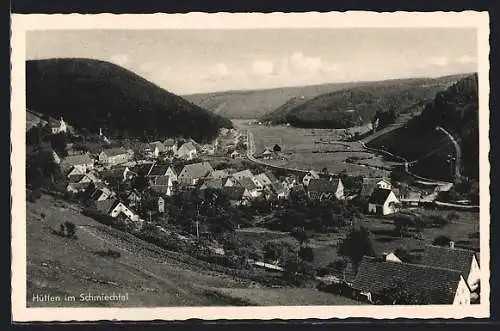 AK Hütten im Schmiechtal, Teilansicht