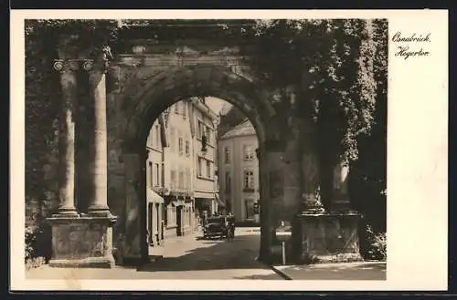 AK Osnabrück, Sicht durch das Hegertor