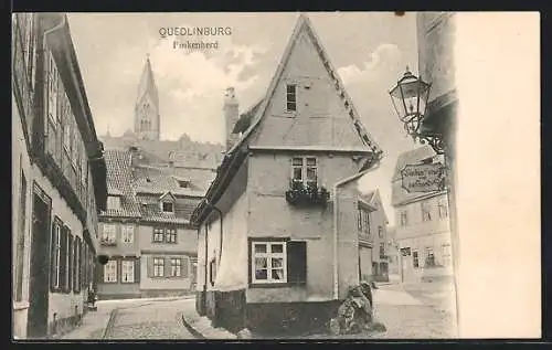AK Quedlinburg, Partie am Finkenherd