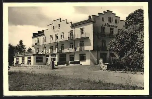 AK Grömitz / Ostsee, Blick zum Hotel Miramar