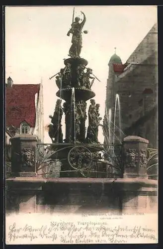 AK Nürnberg, Tugendbrunnen