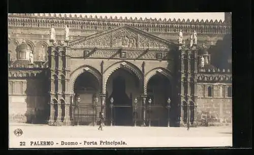 AK Palermo, Duomo, Porta Principale