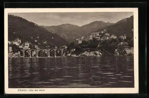 AK Zoagli, Panorama visto dal mare