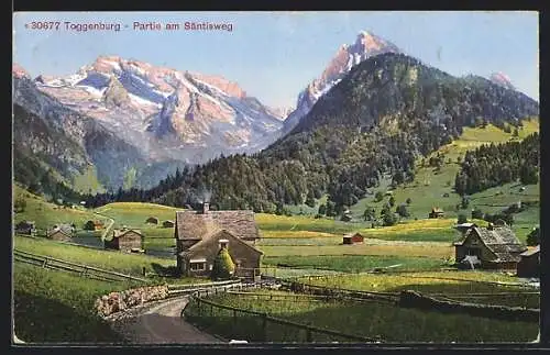 AK Toggenburg, Partie am Säntisweg