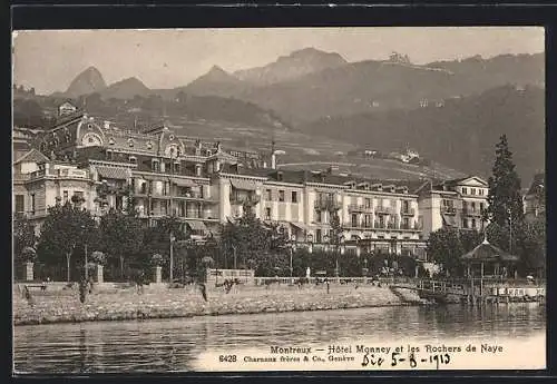 AK Montreux, Hotel Monney et les Rochers de Naye