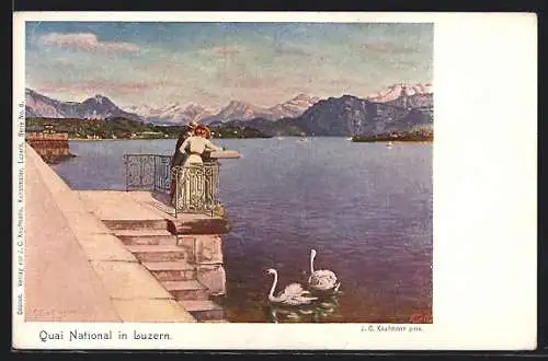 Lithographie Luzern, Quai National