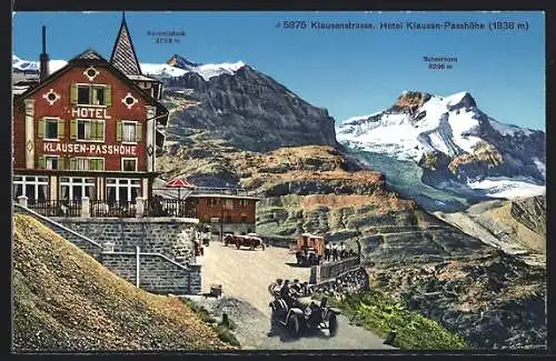 AK Klausenpass, Hotel Klausen-Passhöhe