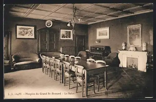 AK Bourg-Saint-Pierre, Hospice du Grand St-Bernhard, Le Salon