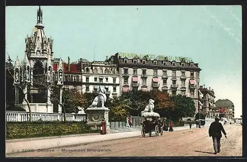 AK Genève, Monument Brunswick