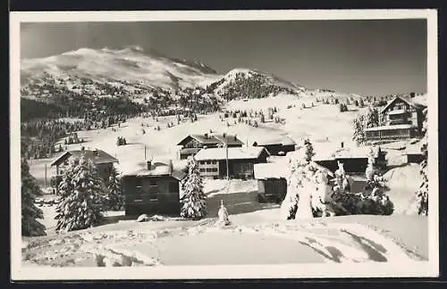 AK Lenzerheidsee, Hotel Waldeim im Schnee