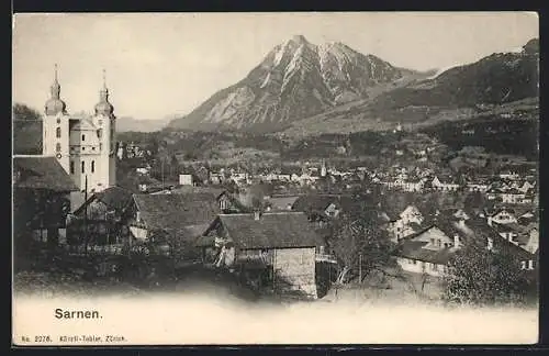 AK Sarnen, Blick auf den Ort