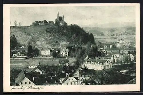 AK Judendorf-Strassengel, Teilansicht mit Kirche