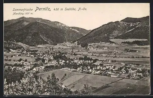 AK Pernitz /N.-Oe., Teilansicht mit Mandling