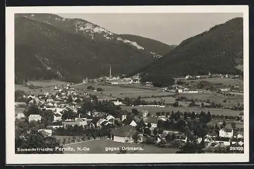 AK Pernitz /N.-Oe., Teilansicht gegen Ortmann