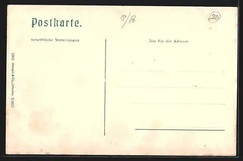 AK Bad Gastein, Innenansicht der Wandelbahn