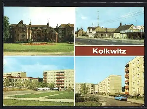 AK Kolkwitz /Cottbus, Bezirkskrankenhaus Cottbus, Berliner Strasse, Am Klinikum