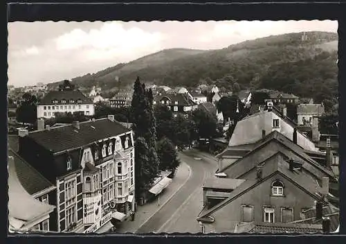 AK Gevelsberg, Mittelstrasse aus der Vogelschau