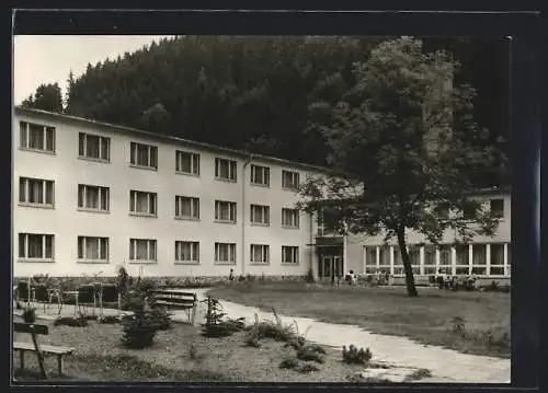 AK Döschnitz bei Sitzendorf, Das Ferienheim Sorbitzmühle