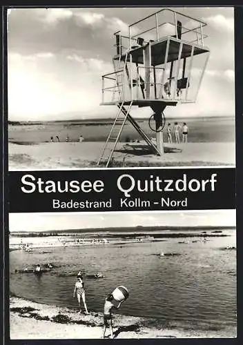 AK Kollm-Nord, Badestrand am Stausee Quitzdorf