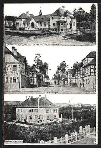 AK Grafenwöhr, Truppenübungsplatz, Offizierskasino, Offizierslager, Generals-Wohnung