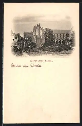 AK Chorin, Blick zur Hofseite