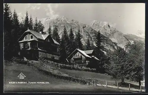 AK Ramsau am Dachstein, Kulm, Pension Fernblick