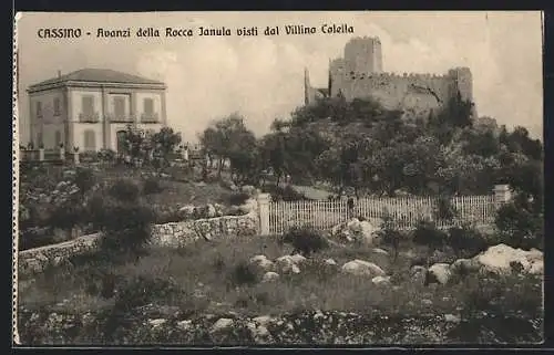 AK Cassino, Avanzi della Rocca Janula visti dal Villino Colella