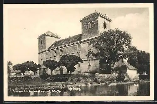 AK Wolkersdorf /Niederösterreich, Schloss