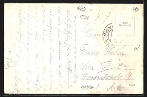 AK Mieming /Tirol, Obermieming mit Miemingerkette