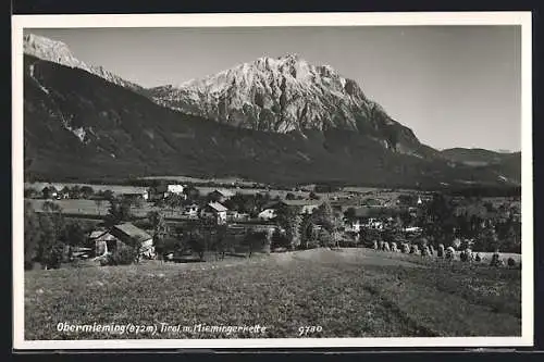 AK Mieming /Tirol, Obermieming mit Miemingerkette