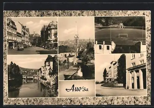 AK Aue, Muldenpartie, Otto-Grotewohl-Stadion, Ernst-Scheffler-Krankenhaus