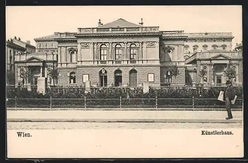 AK Wien, Ansicht vom Künstlerhaus