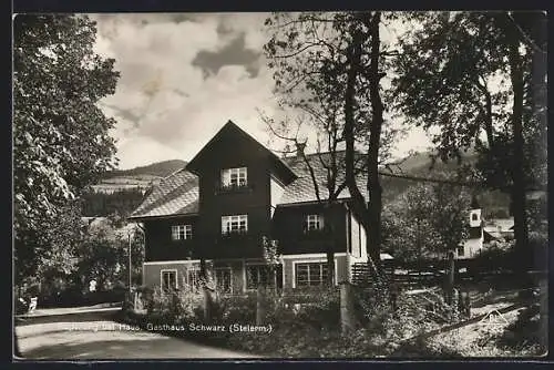AK Haus im Ennstal, Ruperting, Gasthaus Schwarz
